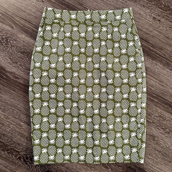 Boden Pinapple Pencil Skirt - Picture 1 of 6